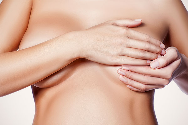 Washington DC Tuberous Breast Surgery model crossing arms